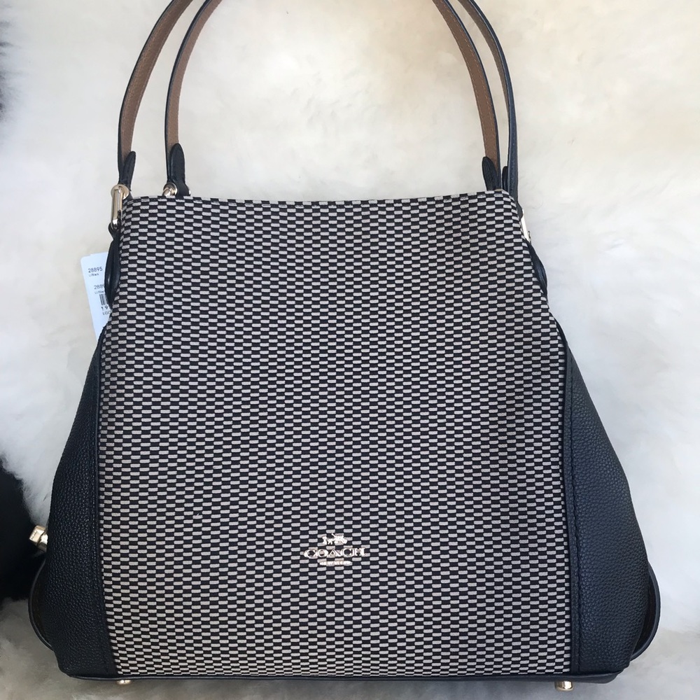 Coach Legacy Jacquard Edie 31 Medium Shoulder Bag